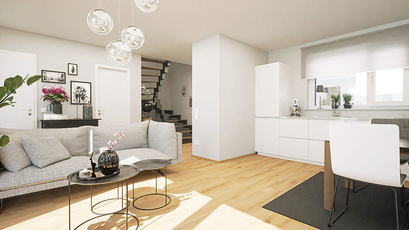 Townhouse mit Garten und Terrasse