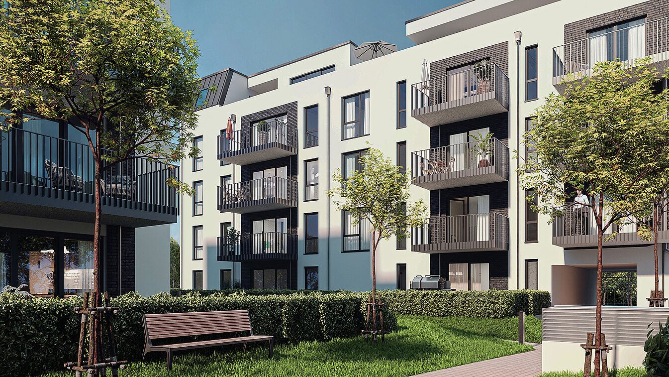 Maisonette mit Dachterrasse &ndash; gesundes Wohnen auf zwei Ebenen