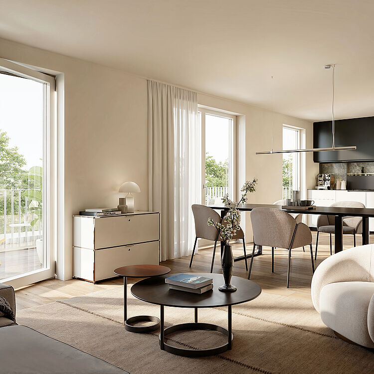 Optimal vermietbar: attraktive 2 Zimmer mit Balkon
