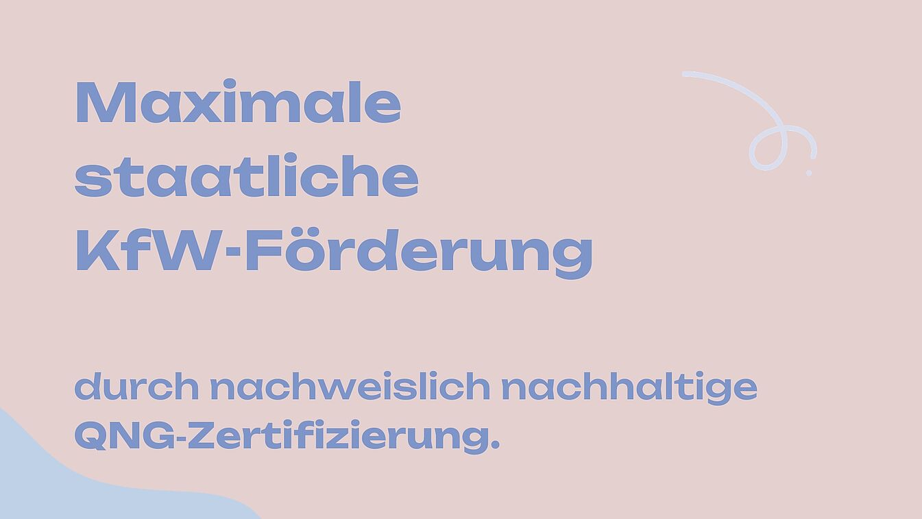 QNG-Kapitalanlage: 3-Zimmer-Erdgeschosswohnung mit Garten