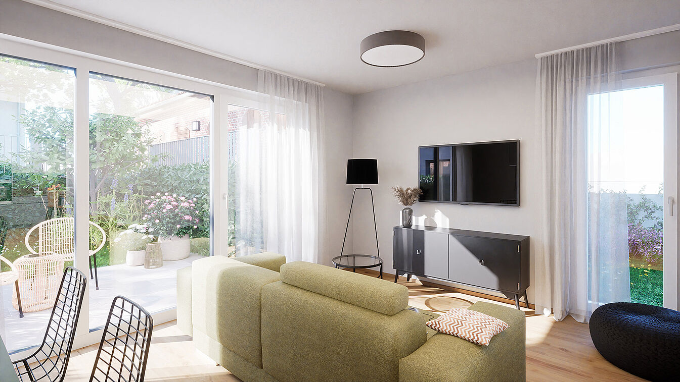 Klimafreundliches Townhouse mit Garten und Terrasse