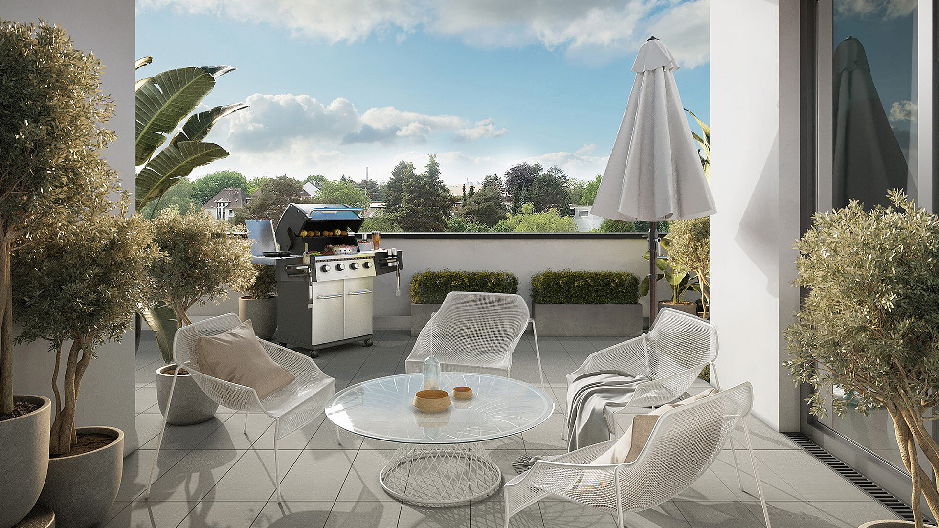 Maisonette mit Dachterrasse &ndash; gesundes Wohnen auf zwei Ebenen