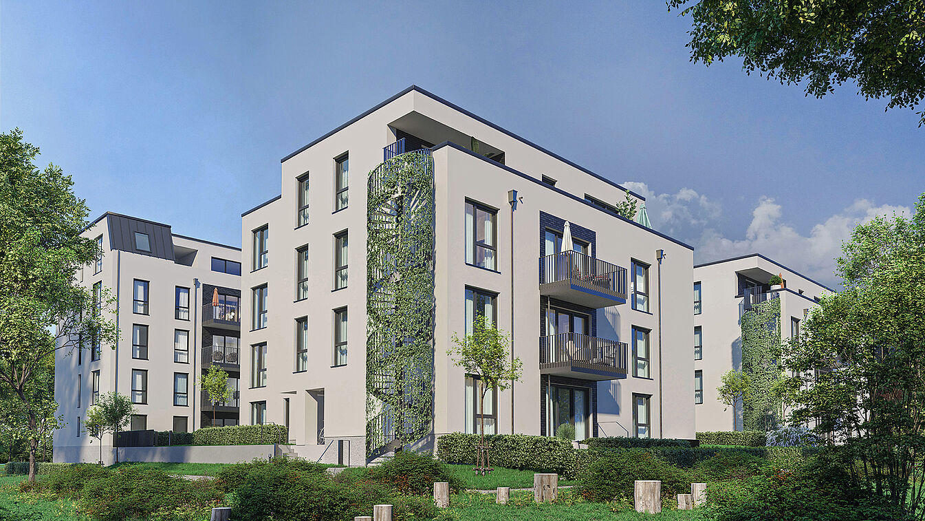 Maisonette mit Dachterrasse &ndash; gesundes Wohnen auf zwei Ebenen