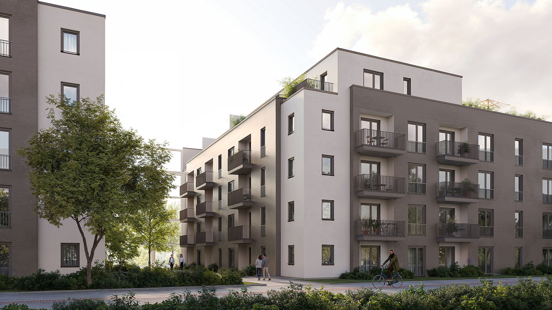 Exklusives Penthouse mit Dachterrasse im Premiumsegment