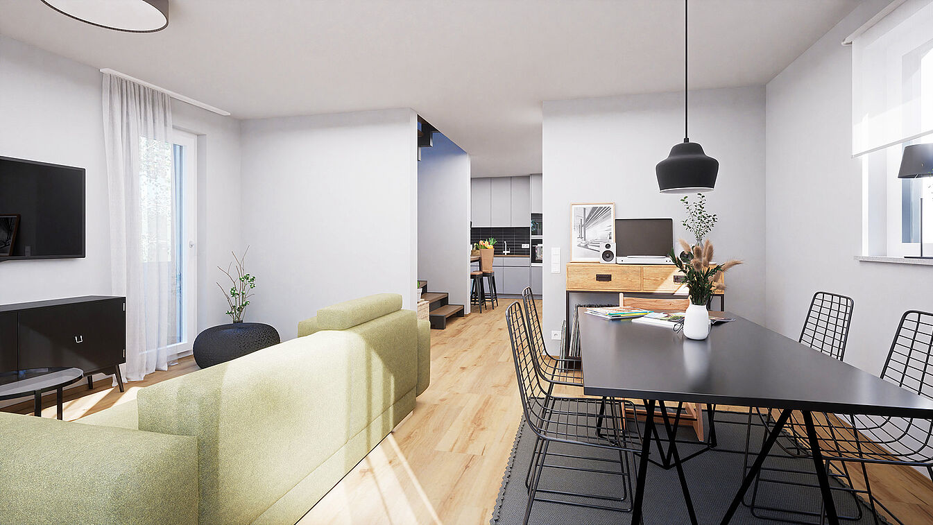 Klimafreundliches Townhouse mit Garten und Terrasse