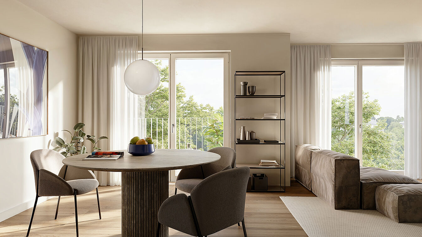 Exklusives Penthouse mit Dachterrasse im Premiumsegment